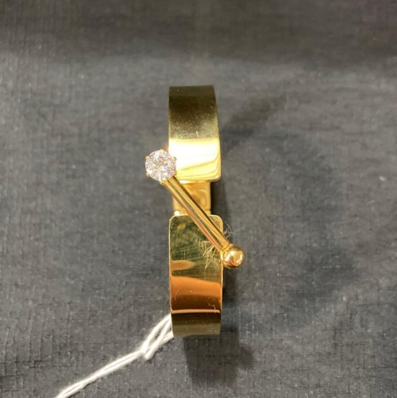 Louis Vuitton Diamond Cuff Henge solitaire diamond Bracelet - Picture 2 of 5